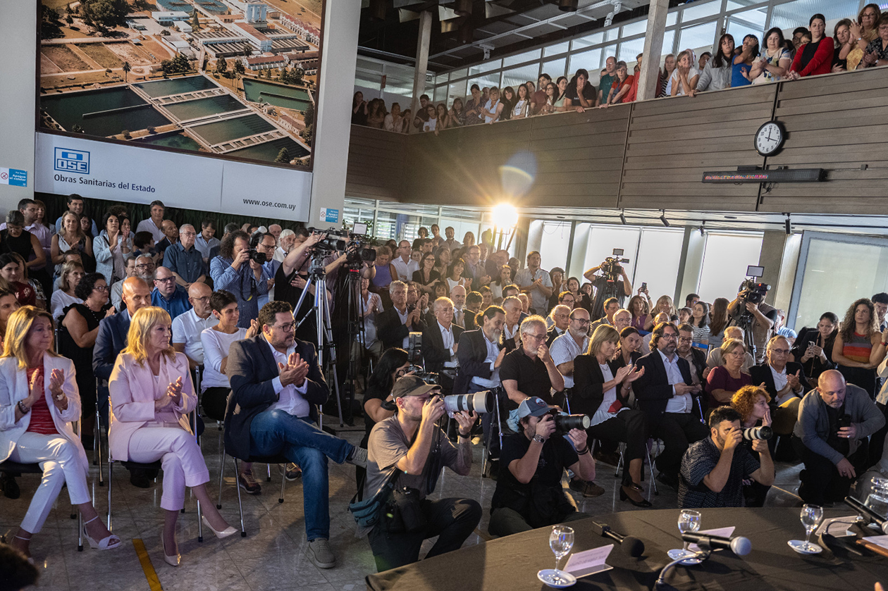 Asumió el Cr. Ferreri en OSE