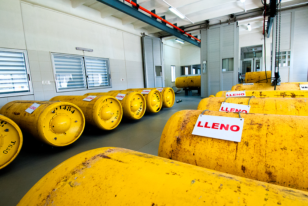 Tambores de productos químicos