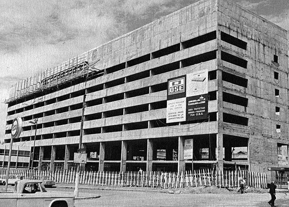 Construcción del Edificio OSE Cordón