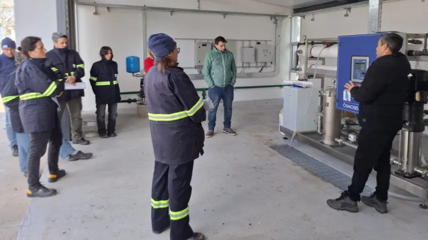 Capacitación en Planta Potabilizadora Campana