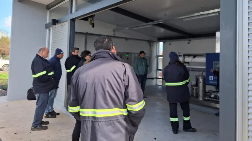 Capacitación en Planta Potabilizadora Campana