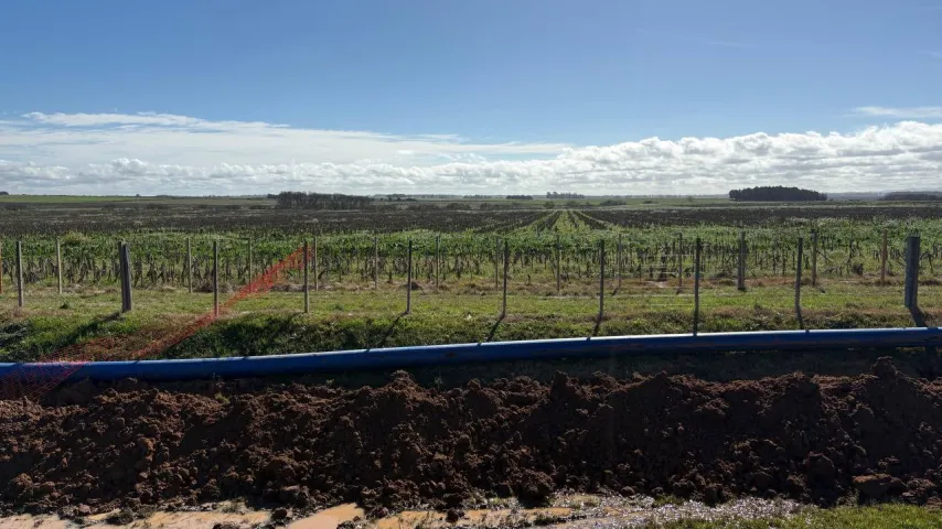Obra de agua potable en Costa de Oro