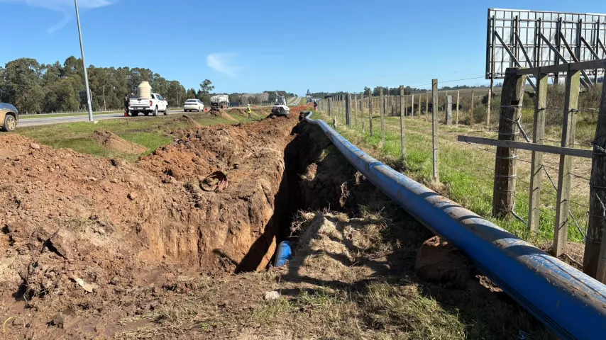 Obra agua potable en la Costa de Oro