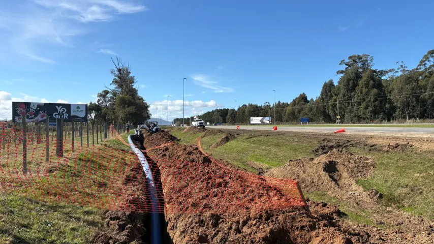 Obra agua potable en la Costa de Oro