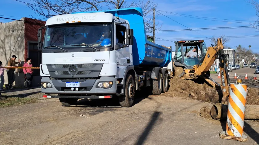 Trabajos en Tacuarembó