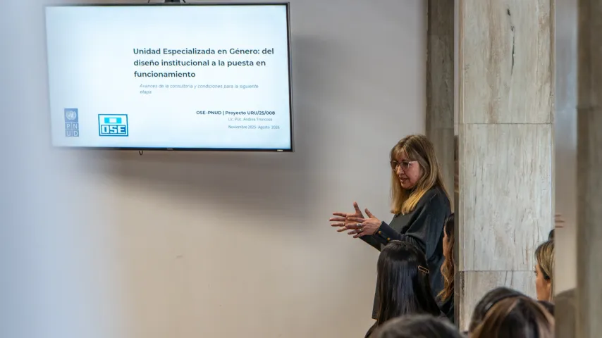 Presentación de cierre de consultoría sobre género