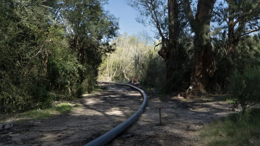 Tubería sub acuática Pando