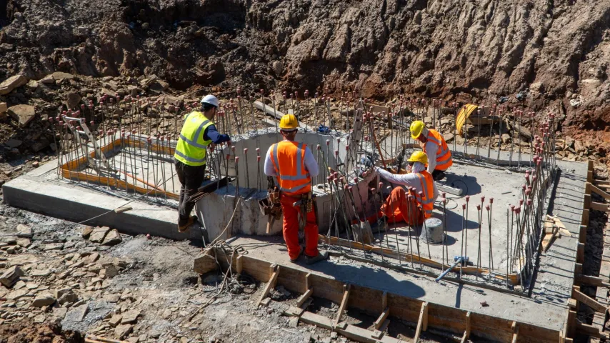 Obras de saneamiento en Salto