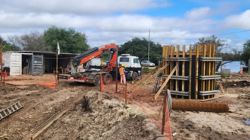 Obras en Salto