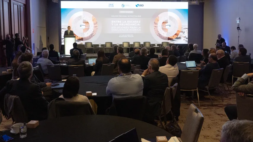 Encuentro regional sobre resiliencia hídrica