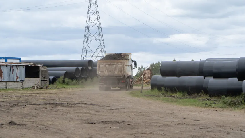 Avance de obras en nueva planta de Aguas Corrientes