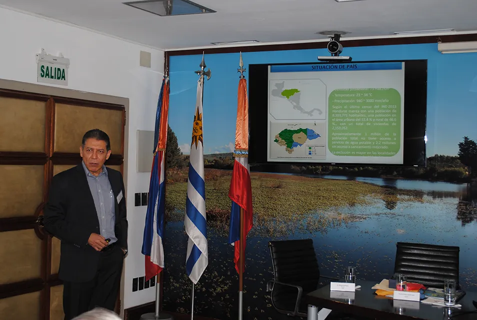 Delegación hondureña en OSE