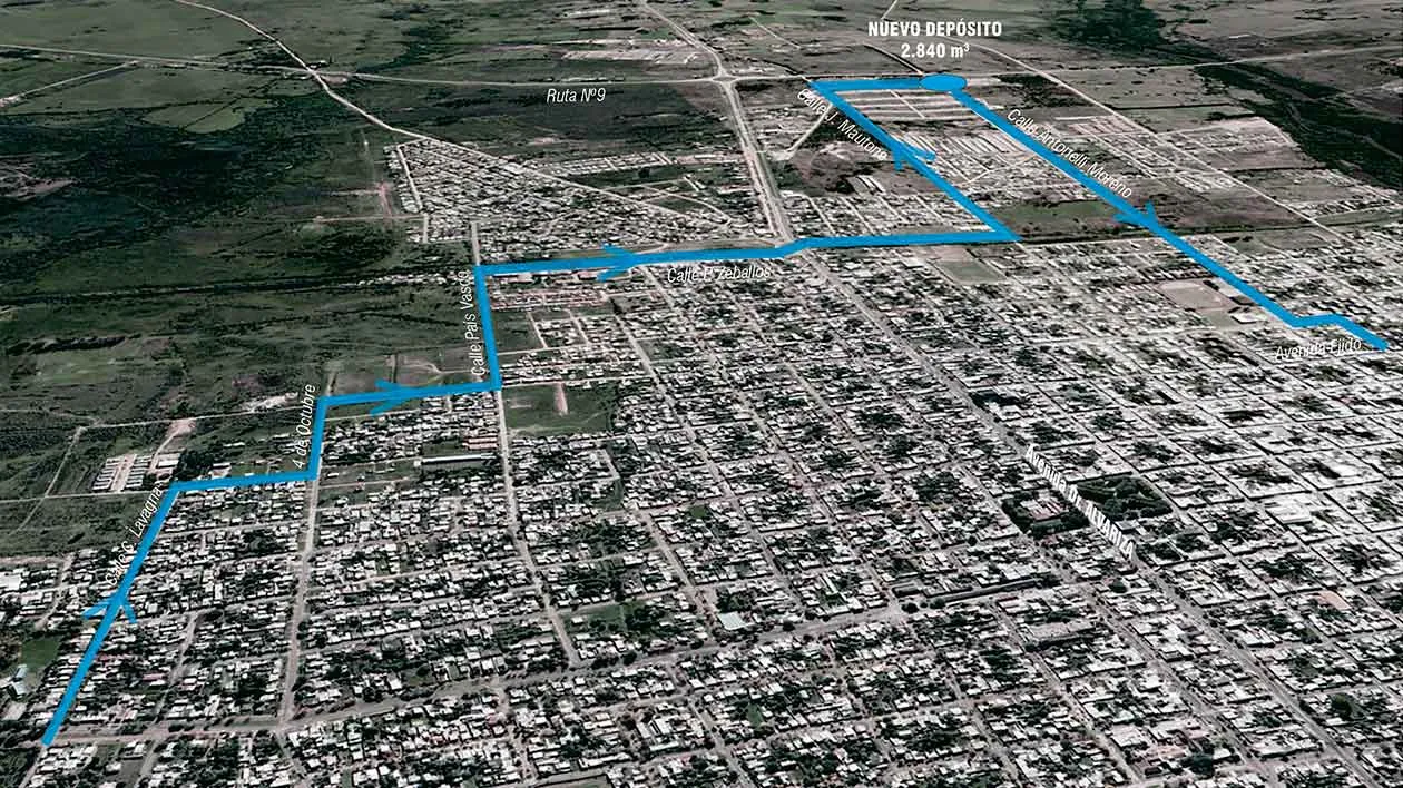 Obra agua san carlos