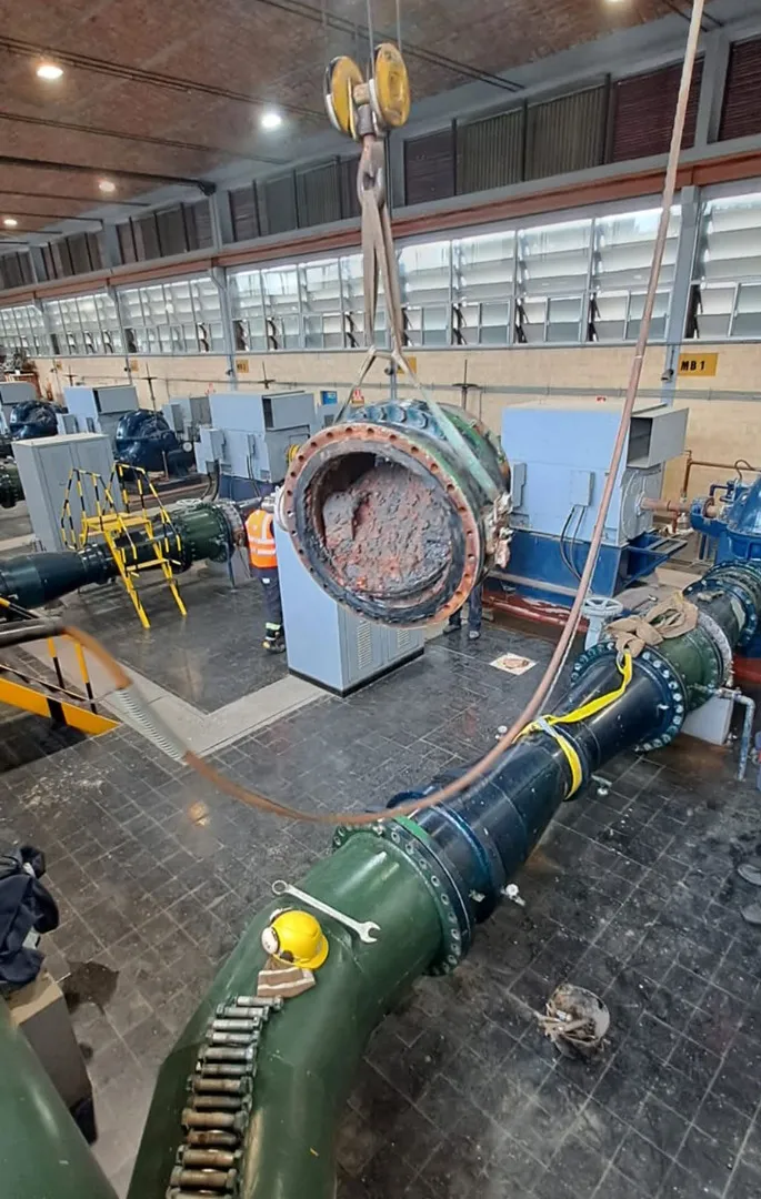Cuarta línea de bombeo