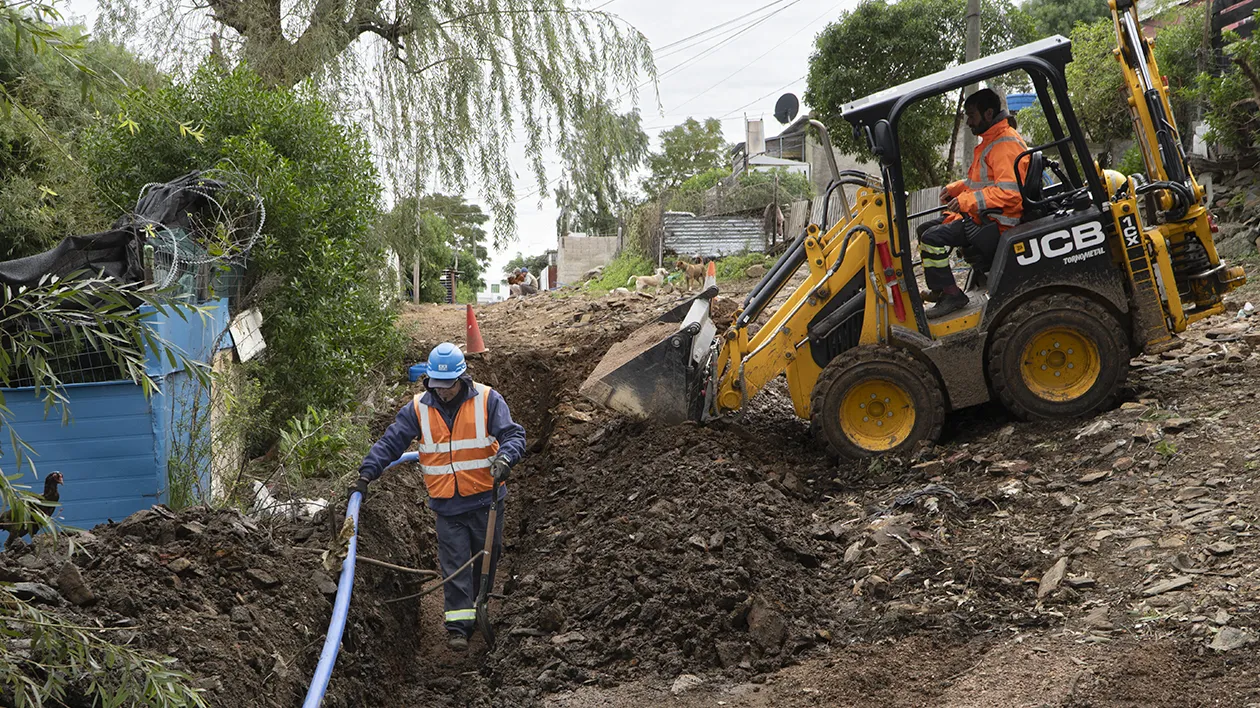 Renovación de red de agua potable
