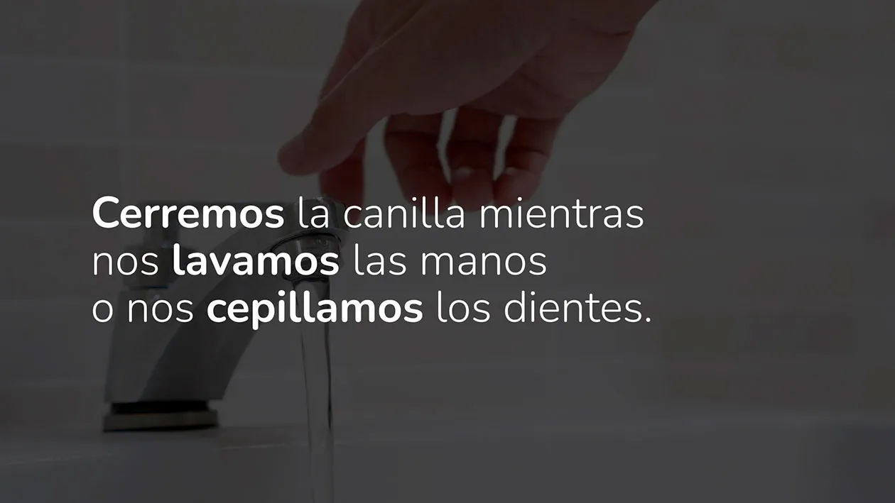 Cuidemos el agua