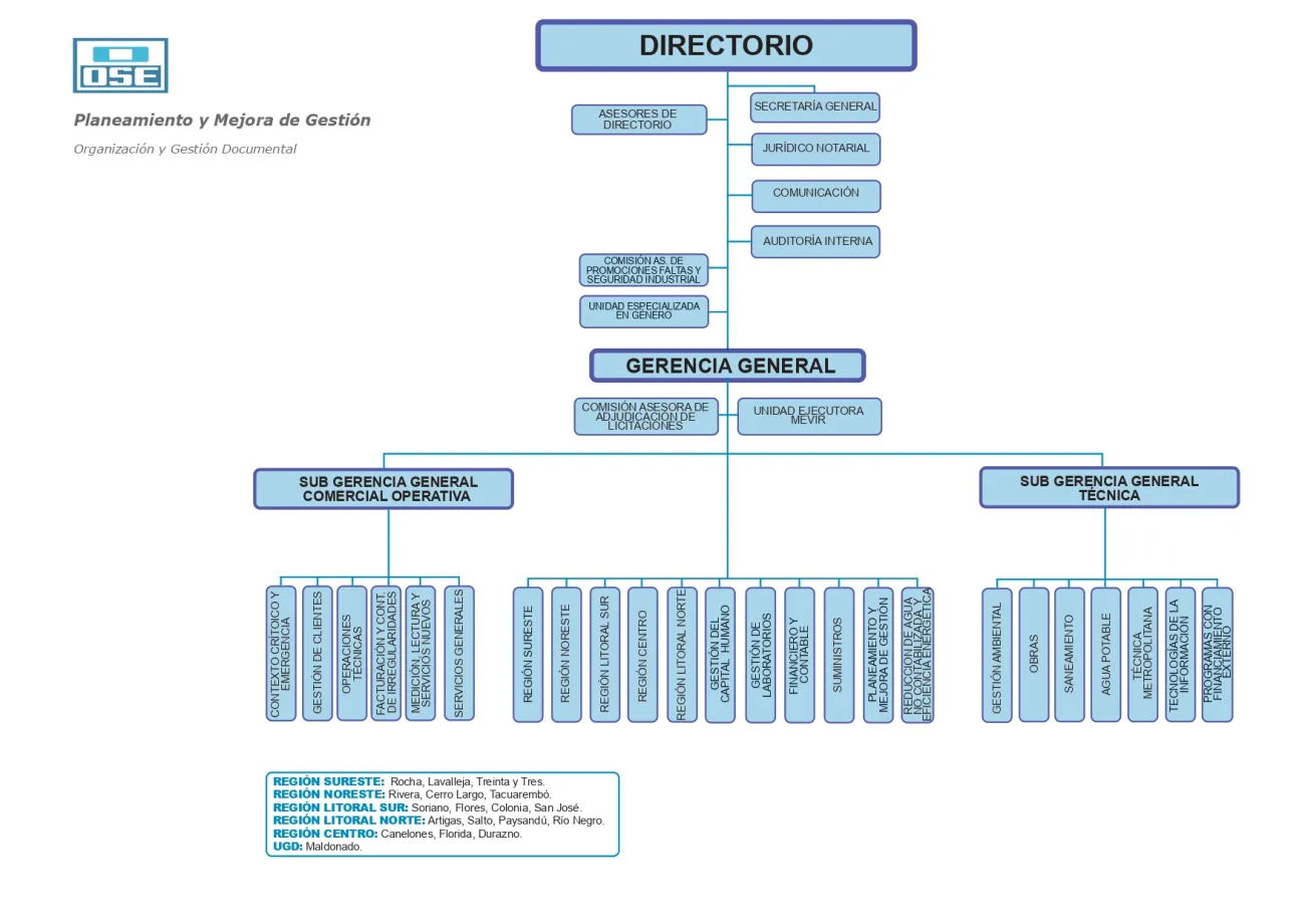Organigrama OSE 