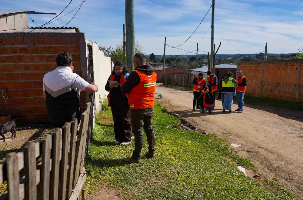 Censo de hogares de Más Barrio en Rivera