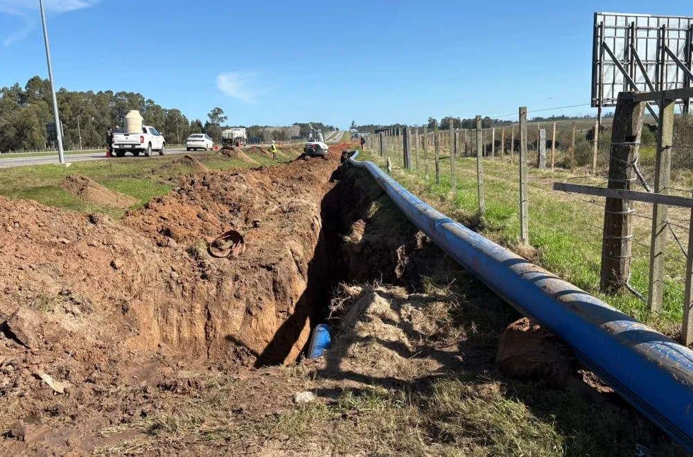 Obra agua potable en la Costa de Oro