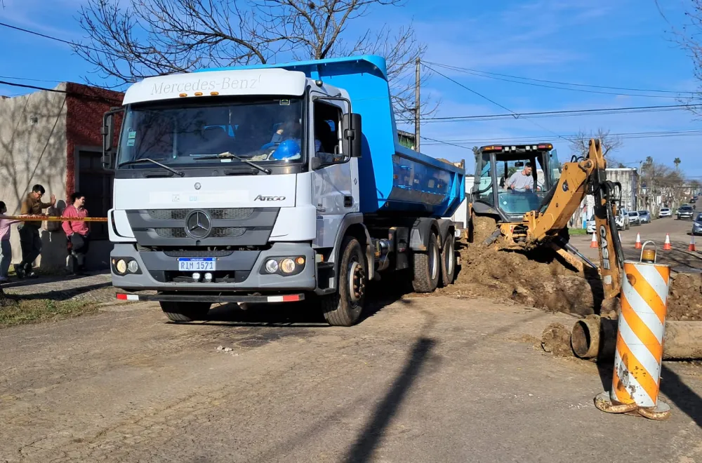 Trabajos en Tacuarembó
